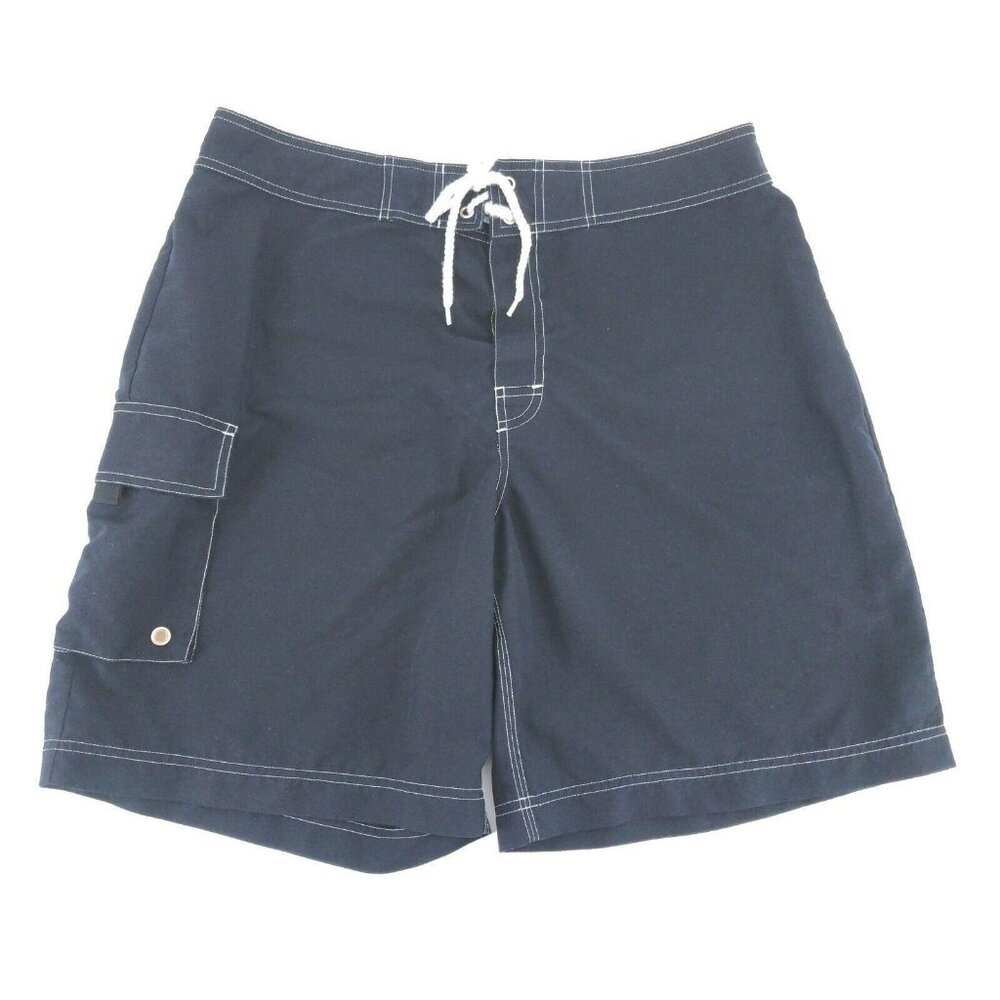 Express Board Shorts Swim Trunks Swimsuit Mens 36 Blue‎ Beach Pool Swim Vacation